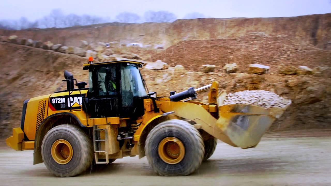 Cat® 966M XE & 972M XE Wheel Loaders with Advanced Powertrain